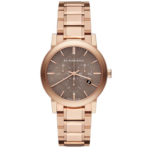 burberry the city chronograph watch|burberry rose gold watch.